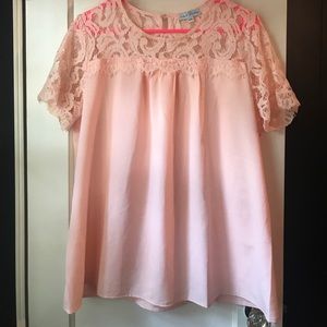 Lace top shirt