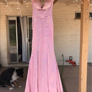 Pink mermaid dress