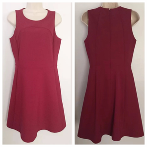 Madewell Dresses - Madewell Red Maroon Adore Sheath Dress Madewell Dresses - Madewell Red Maroon Adore Sheath Dress