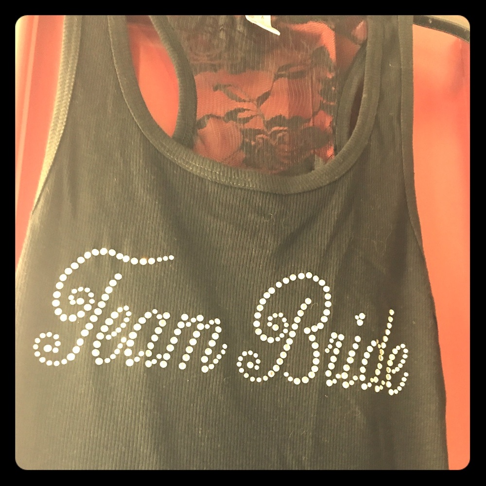 3 Never worn Team bride tanks