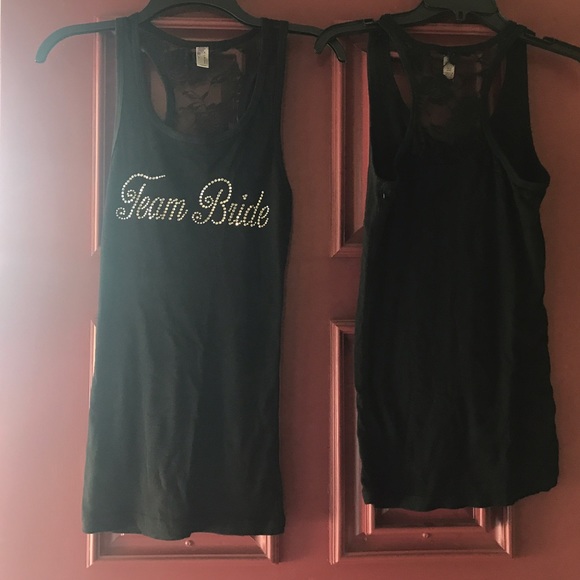 3 Never worn Team bride tanks - Picture 2 of 3