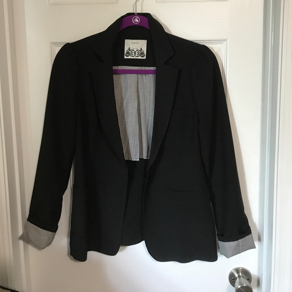 Black blazer
