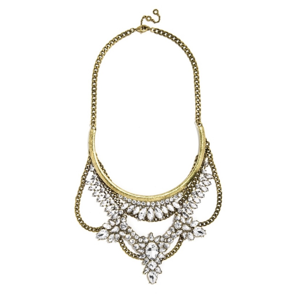 NWT Baublebar Crystal Bib