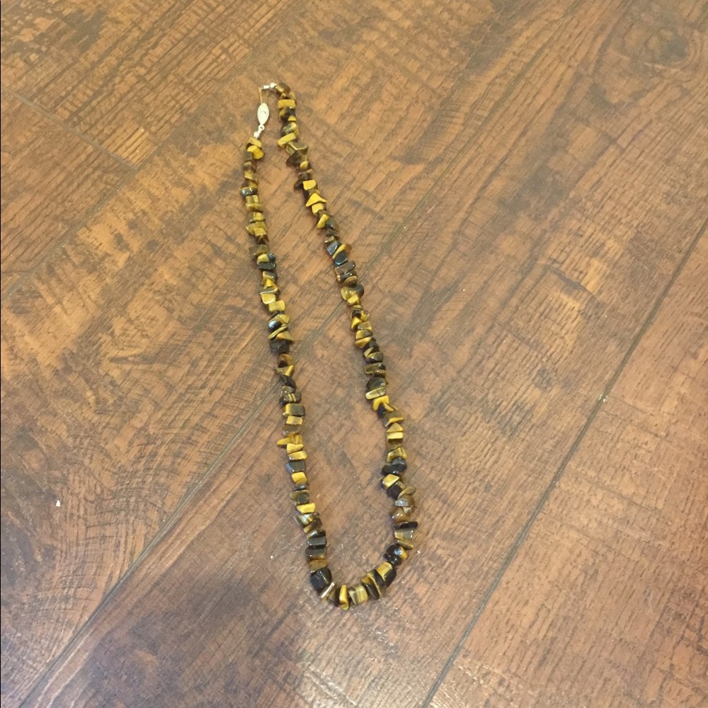 Tiger’s Eye Gemstone Necklace