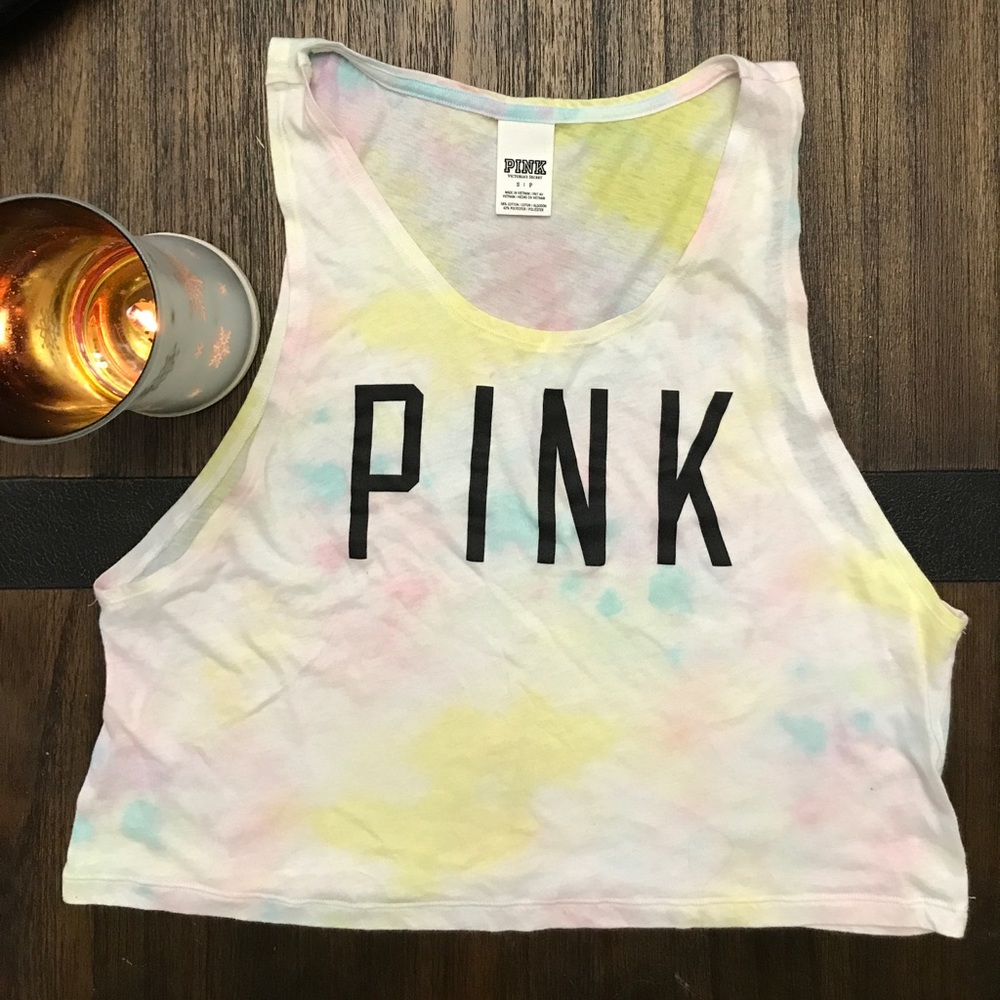 ❣️ S O L D ❣️PINK Victoria's Secret tank top.