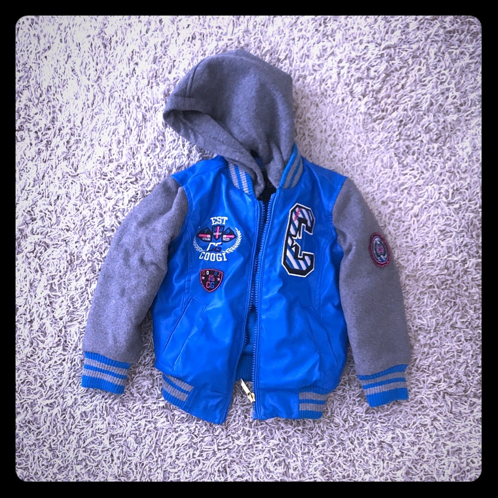 Boys Coogi Coat Varsity Jacket