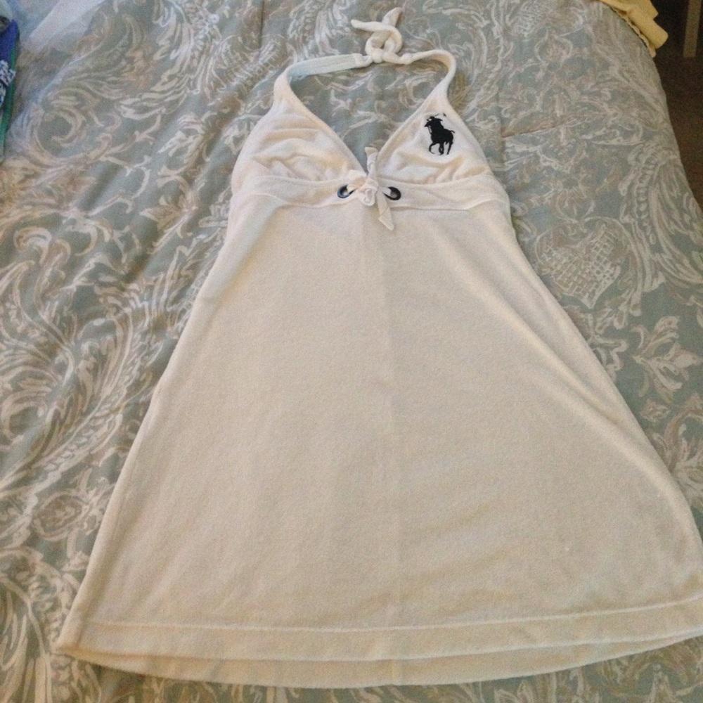 Ralph Lauren terry cloth coverup