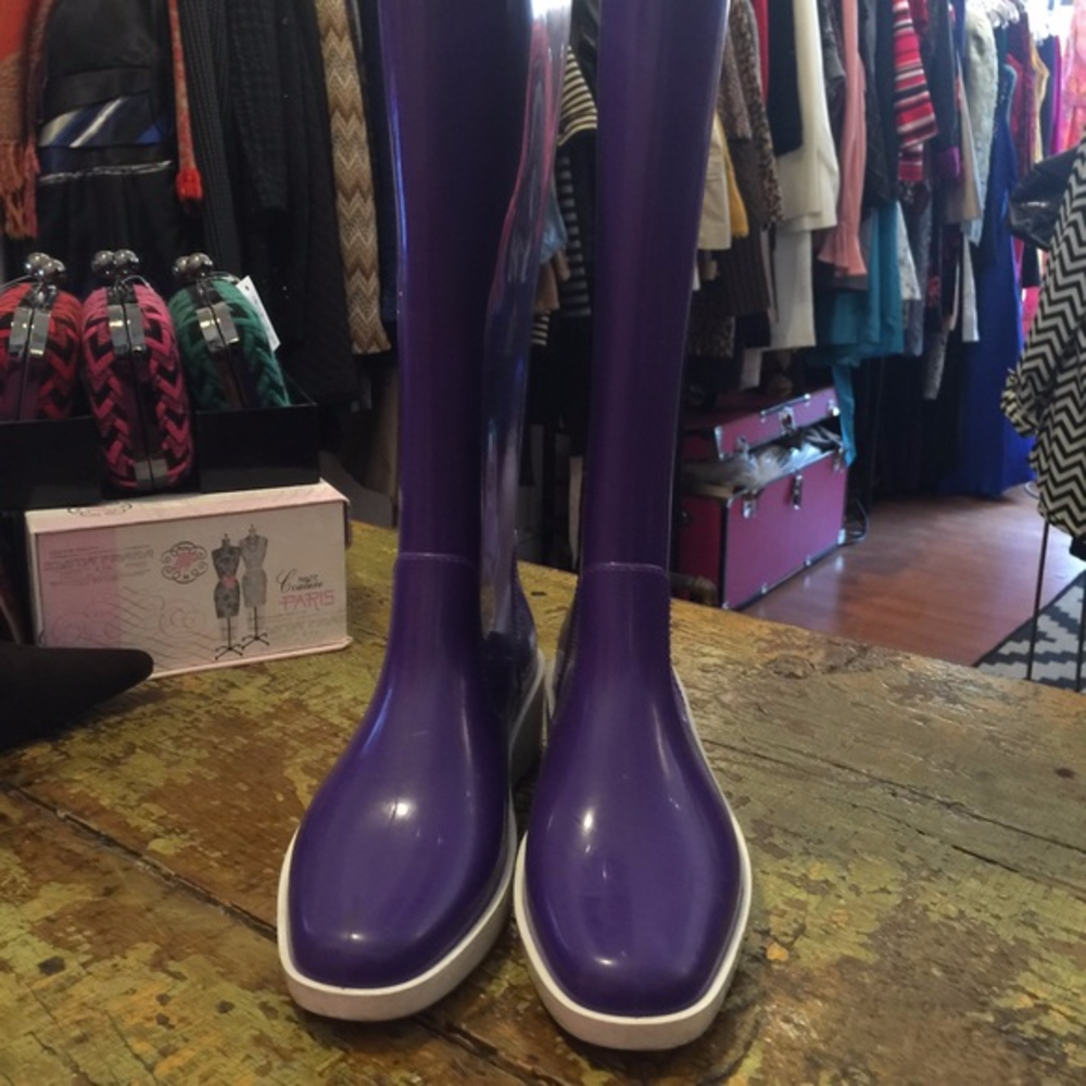 Fendi Logo boots (FENDI ZUCCA Boot LINING)