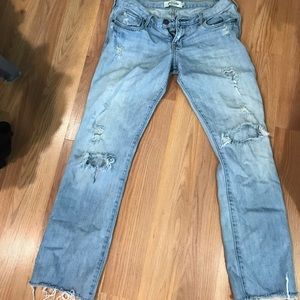 Abercrombie Ripped Jeans