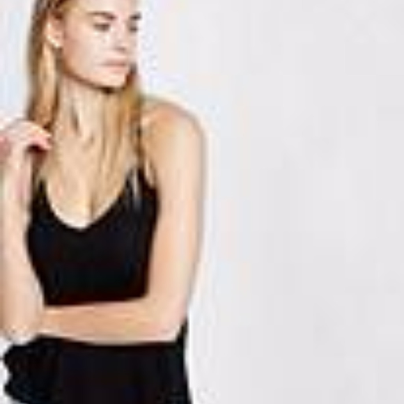 Strappy Black Tank - Picture 3 of 3