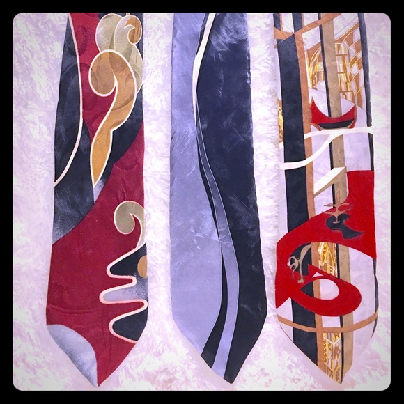 💕GiVENCHY, SIGNORI Italy and ZYLOS all 100% silk - Picture 3 of 6