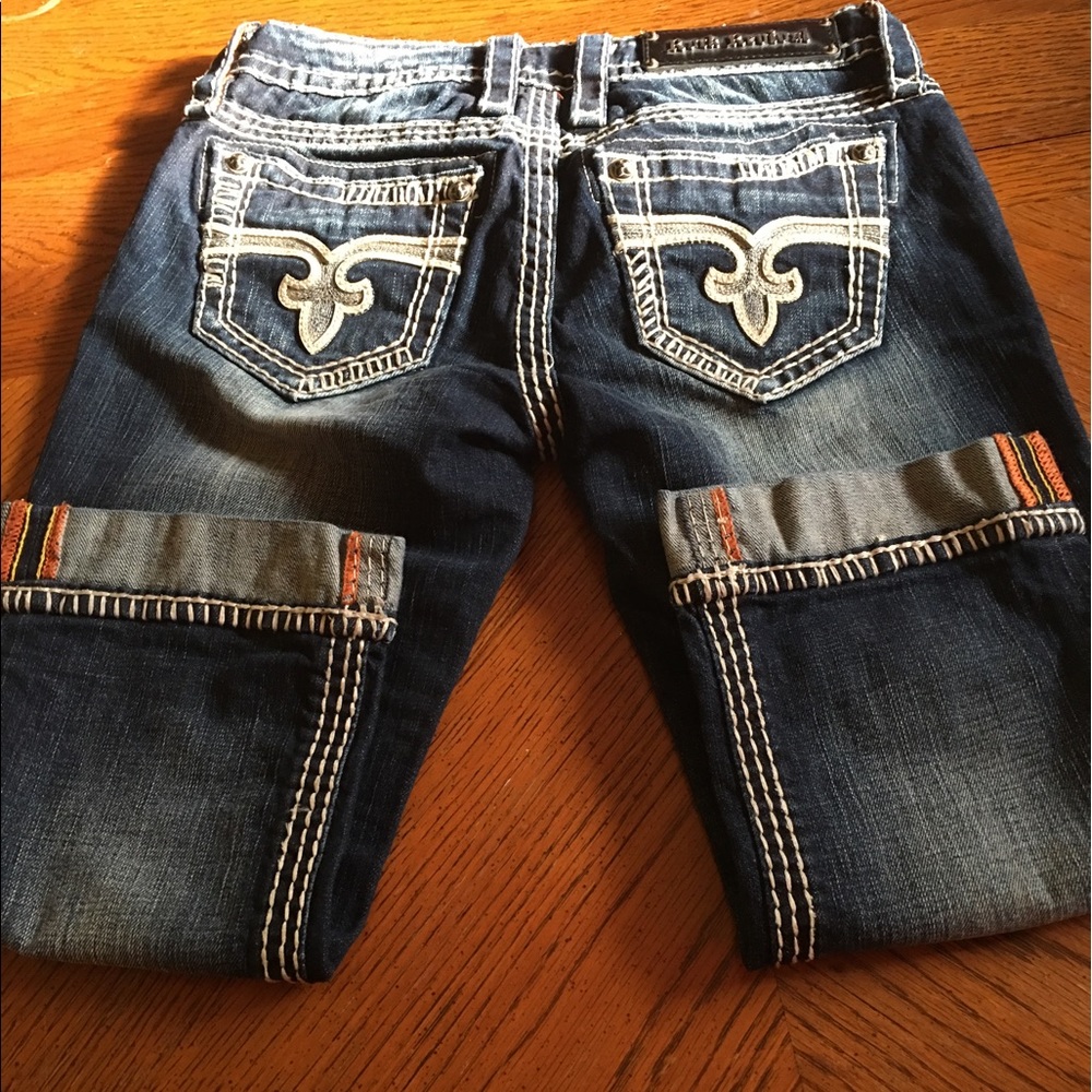 ❤️Kella crop Rock Revival Capris❤️