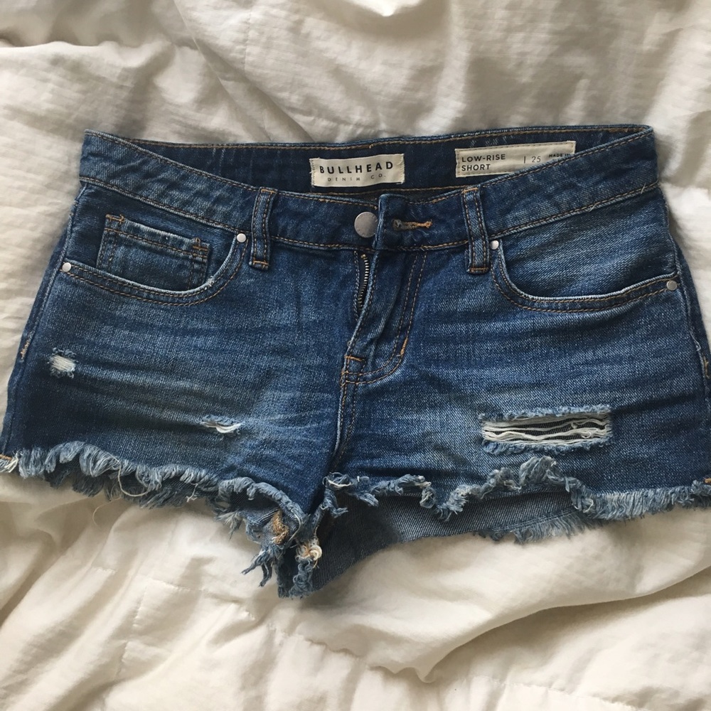 Denim shorts!!