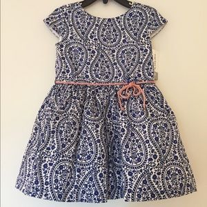 NWT Carter's 2t Paisley Dress