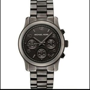 Gunmetal Chronograph Watch