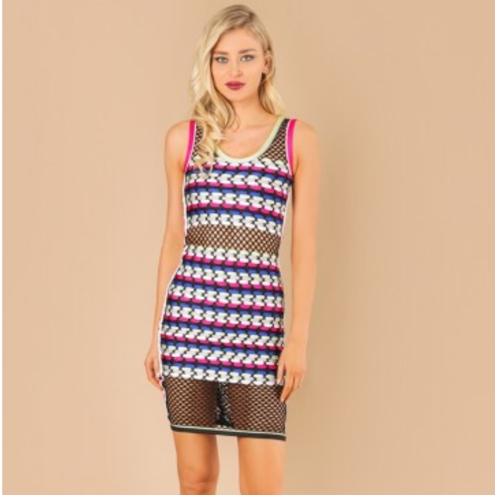 MOVING SALE - Mesh bandage dress