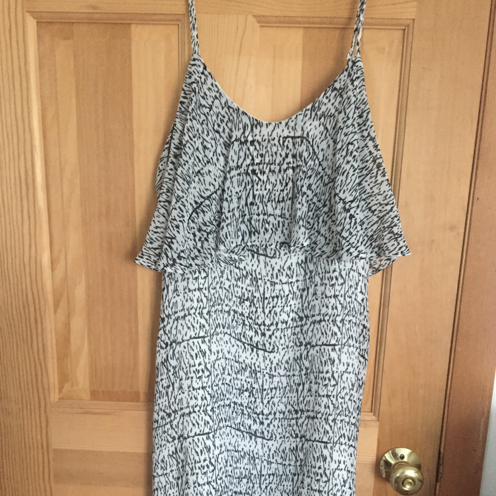 BCBGeneration Black and White Summer Dress Size S