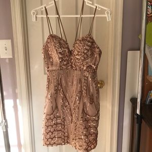 Xenia Sequin Dreams Dress, Shareen Collections