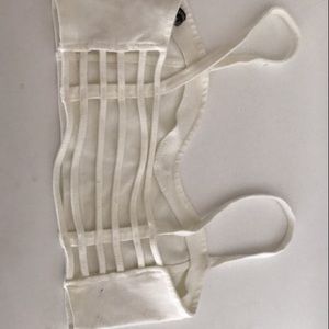 white brandy melville bralett