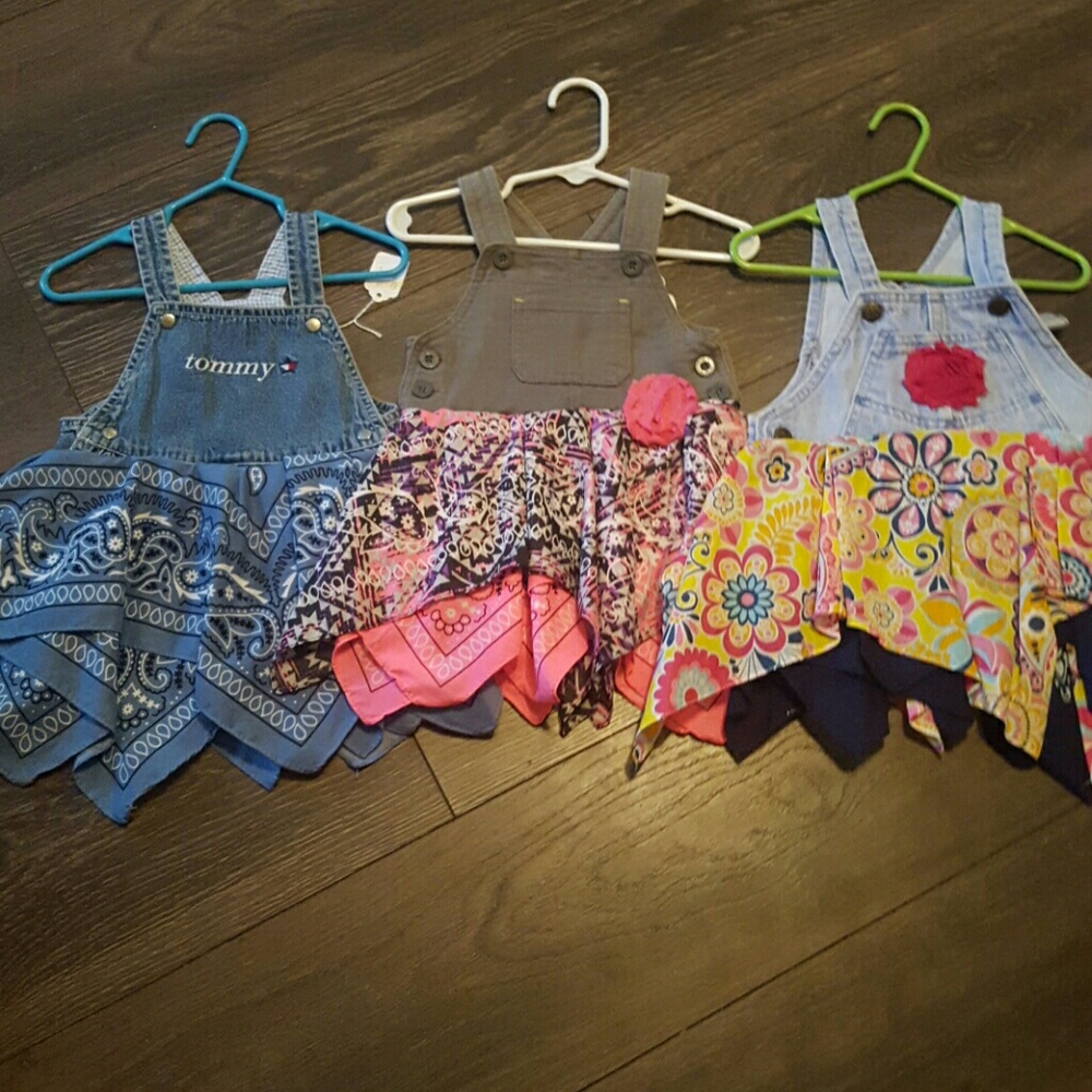 Overall bandana dress 6-9 months
