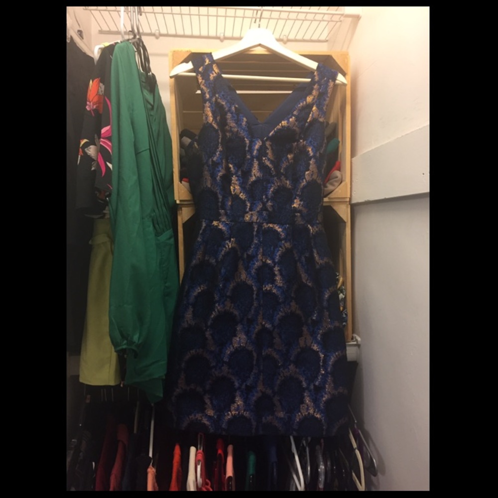 J. Crew Jacquard Dress