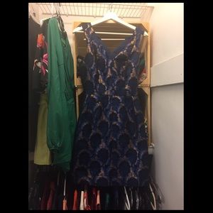 J. Crew Jacquard Dress