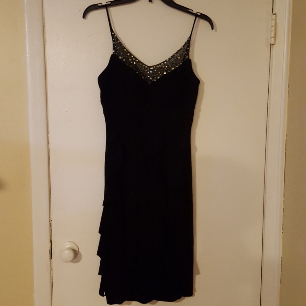 Betsy & Adam black dress