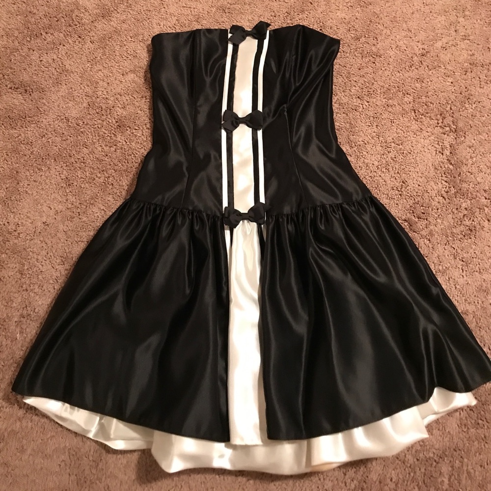 Formal Black&White Cocktail Dress NWOT