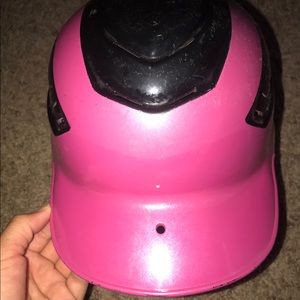 Girls Pink Softball Helmet