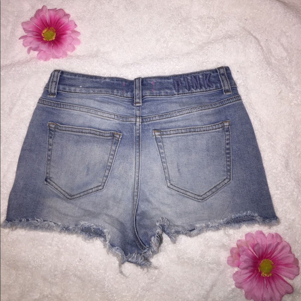 PINK Victoria's Secret High Waisted Shorts