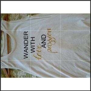 Soft long tanktop with tie side