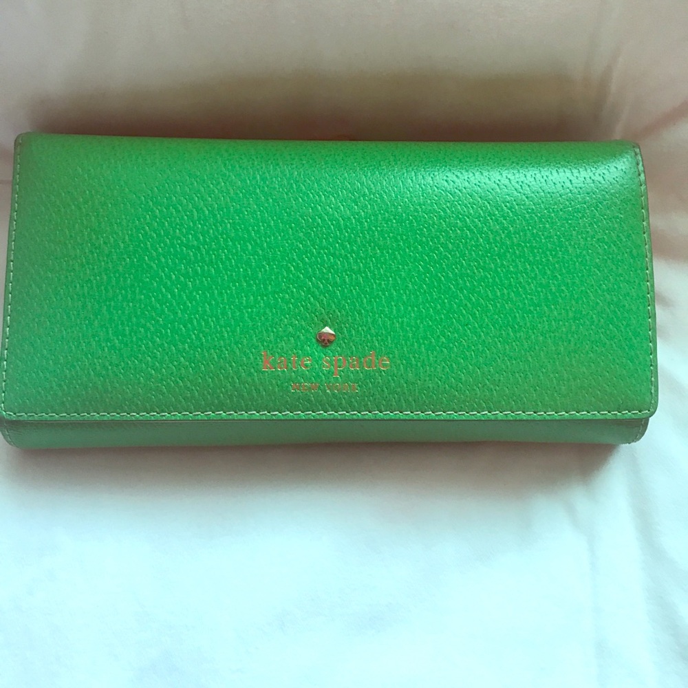 Kate Spade Kelly Green Wallet