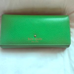 Kate Spade Kelly Green Wallet