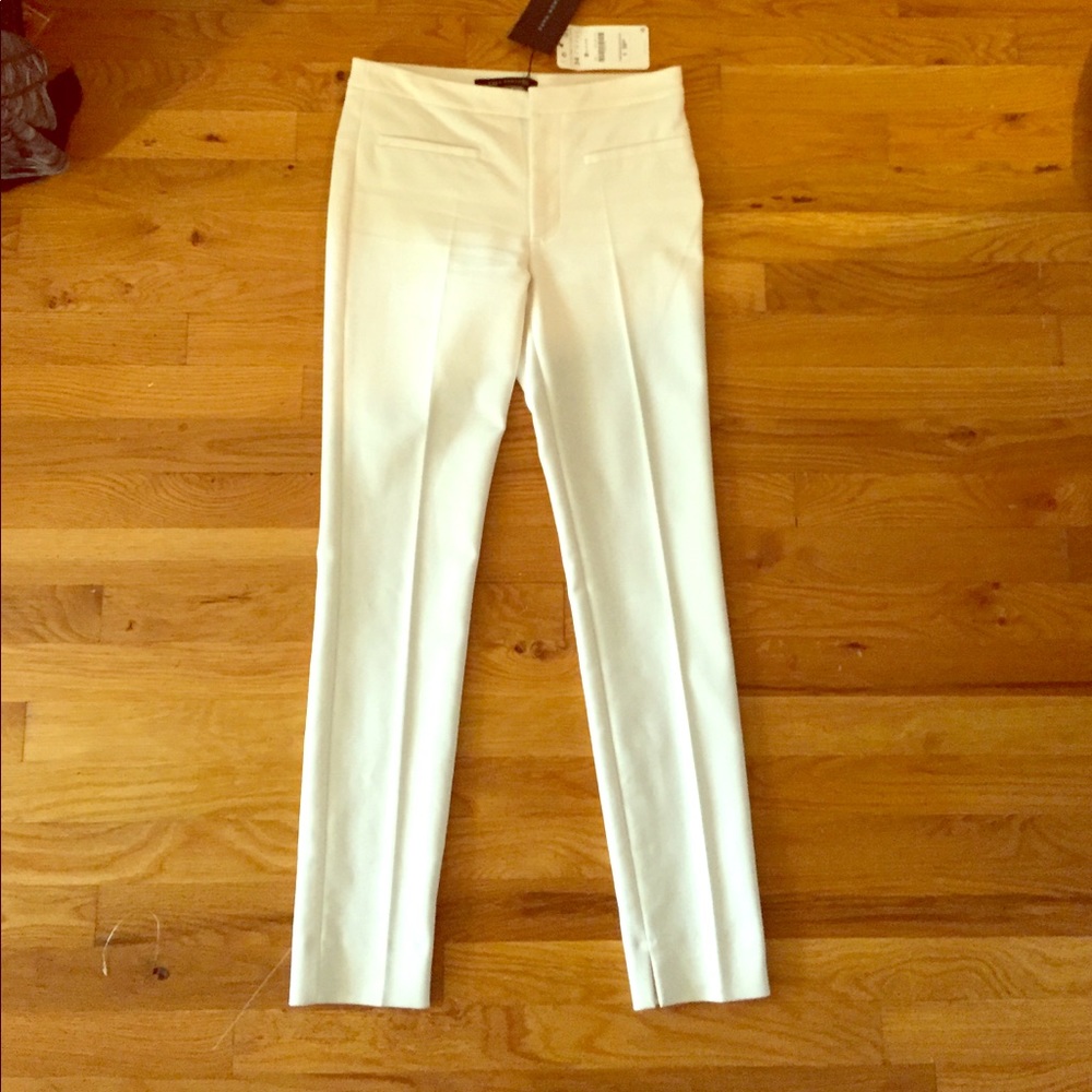 Brand new Off white straight leg slacks