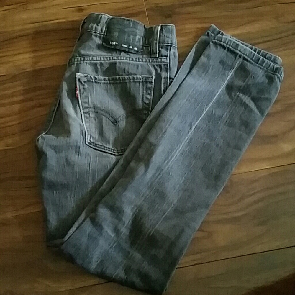 Levis 510 black super skinny jeans