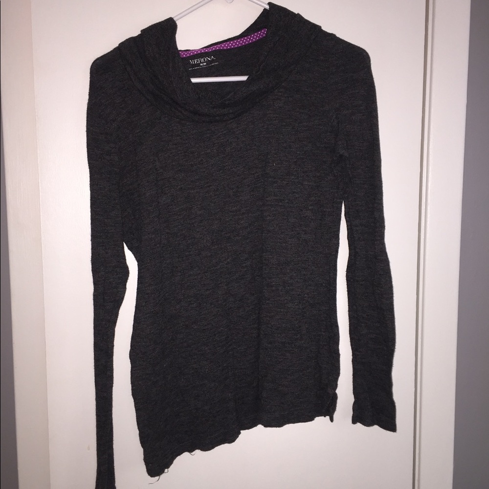 cowl neck long sleeve