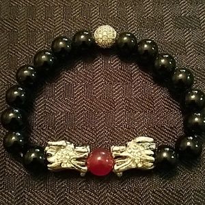 Onyx Blood Dragon Bracelet