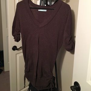 Brown Sweater Shirt