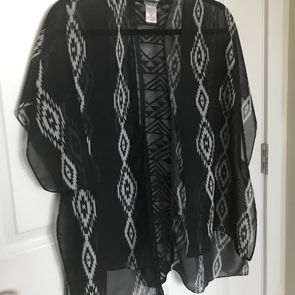 Tribal designed kimono