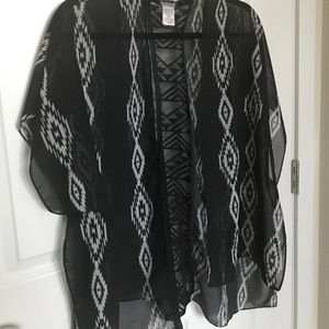 Tribal designed kimono