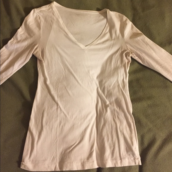 White GapBody Pure Body Long Sleeved Top - Picture 4 of 4