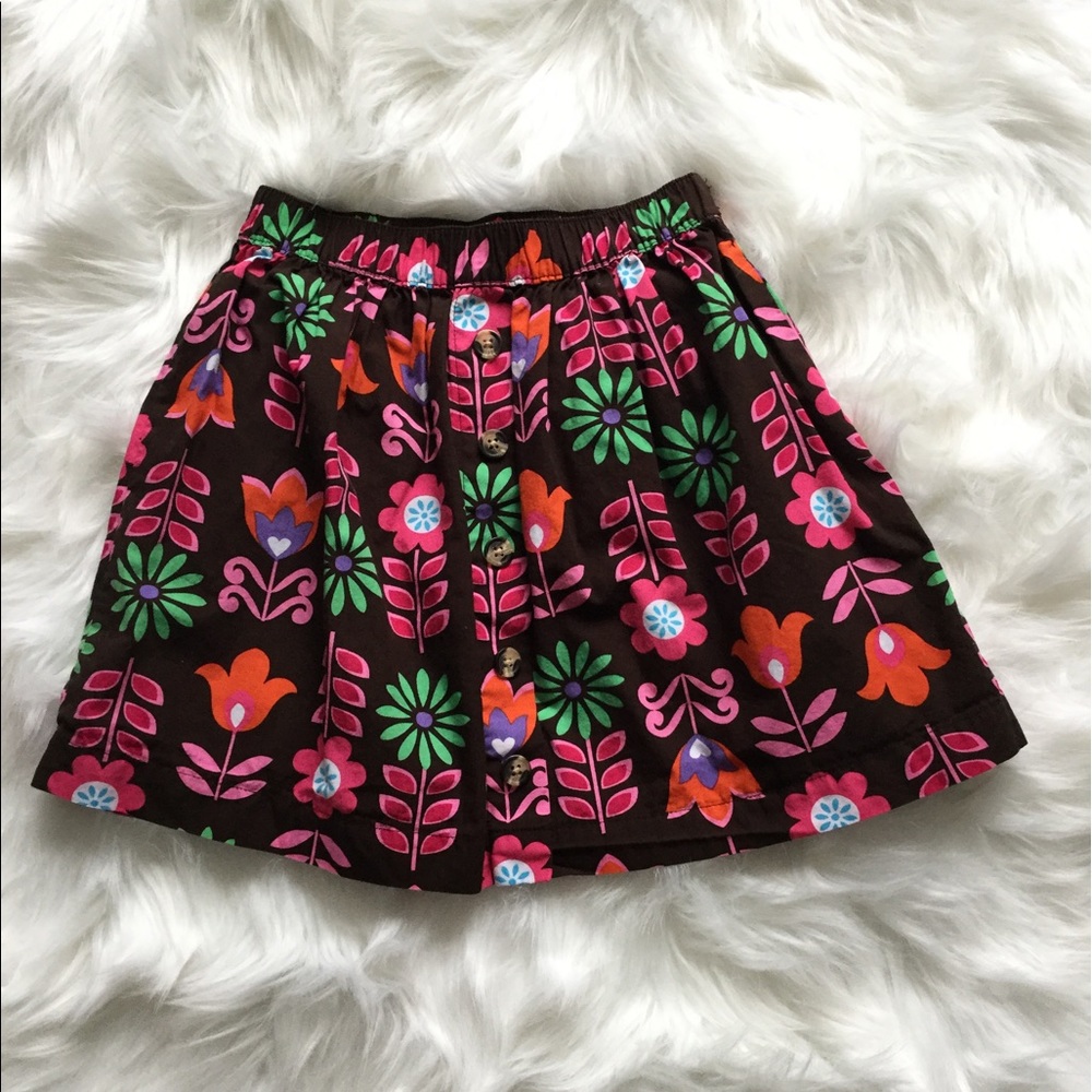 Girls floral skirt