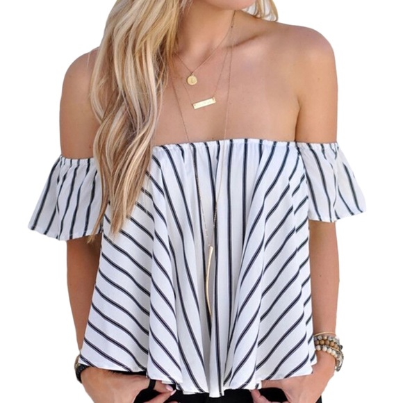 Tops - NEW off the shoulder top