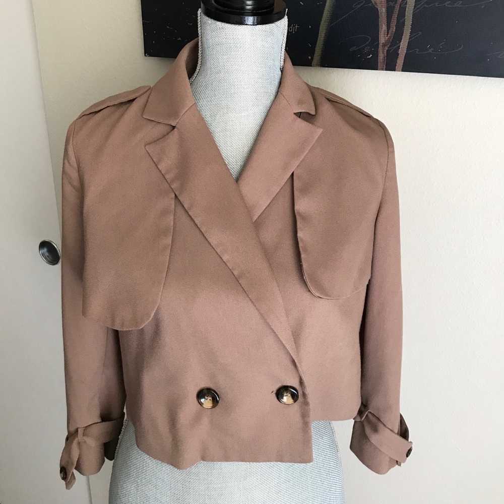 Crop top jacket