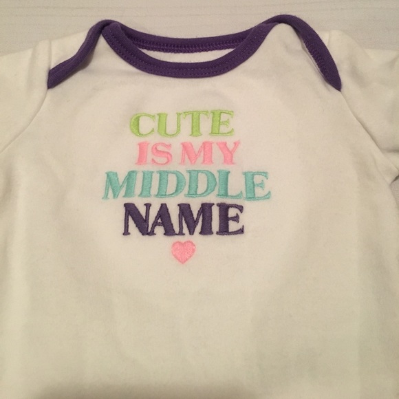 🚨3/$10🚨Baby girl onesie - Picture 2 of 2