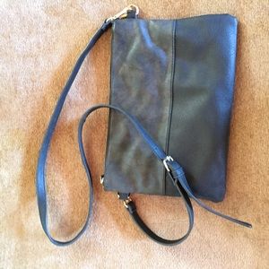 Black/grey purse