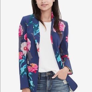 Banana Republic floral blazer