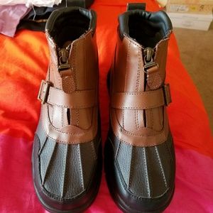 ** New with box**Big Boys Polo Ralph Lauren boots