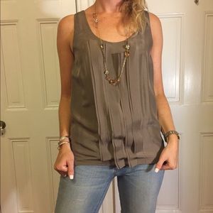 100% silk JCrew shell!