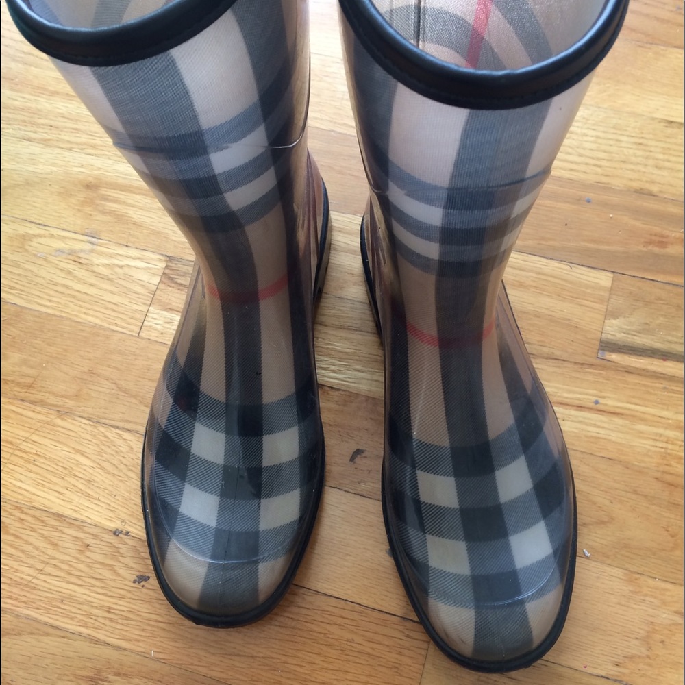 Burberry nova rainboots